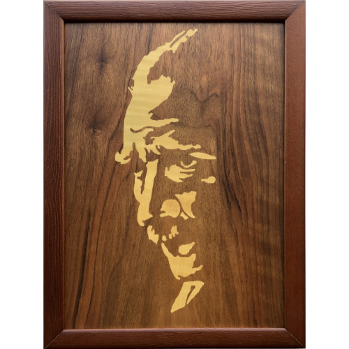 Ahşap Kakma Atatürk Portresi (Ceviz 05)