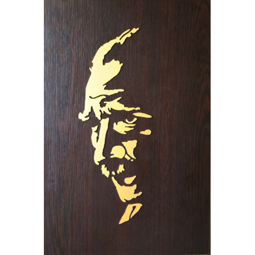 Pirinç Oyma Atatürk Portresi