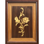 Marquetry Çiçek Pano