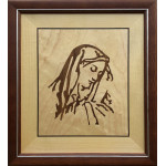 Marquetry Meryem Ana Portre
