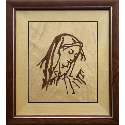 Marquetry Meryem Ana Portre